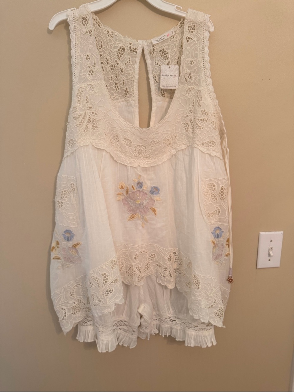 Free People Intimately Eye Catcher Bloomsie Romper - Picture 6 of 10